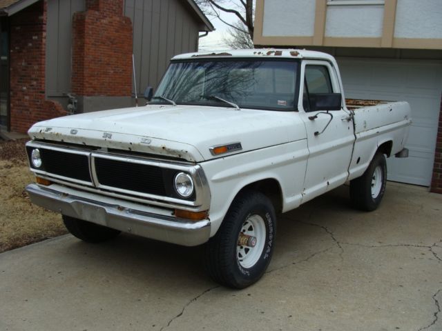 Rare 1972 Ford F100 Ranger XLT short bed 4x4 1972 Ford F-100