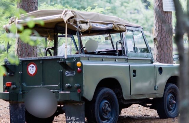 RARE 1973 Land Rover Series 3 Belgian Military Ragtop 1973 Land Rover Series 3