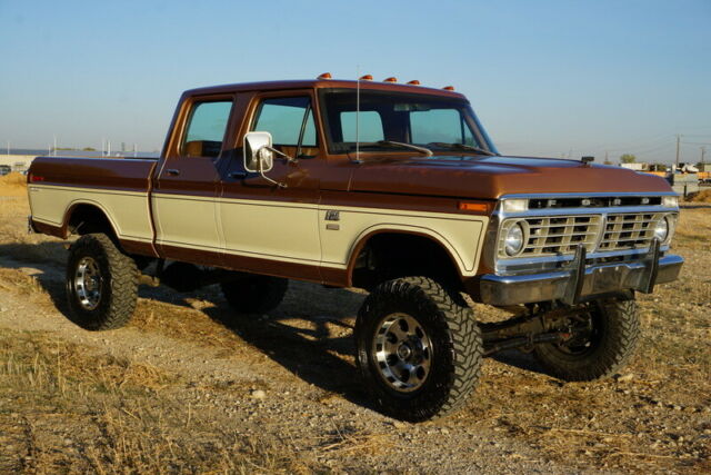 RARE 1974 Ford F250 Crew Cab 4x4, 3/4 Ton, Very Original Survivor Truck 1974 Ford F-250 F250 Crew Cab
