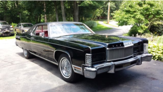 RARE 1974 lincoln continental 2dr. hdt. one owner car 1974 Lincoln Continental continental
