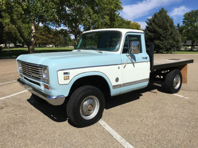 RARE 1975 INTERNATIONAL 200 4X4 FLATBED TRUCK AUTOMATIC V8 1975 International Harvester Other