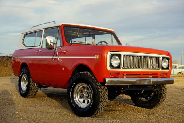 RARE 1975 International Harvester Scout II, Automatic, V8, Must See 1975 International Harvester Scout