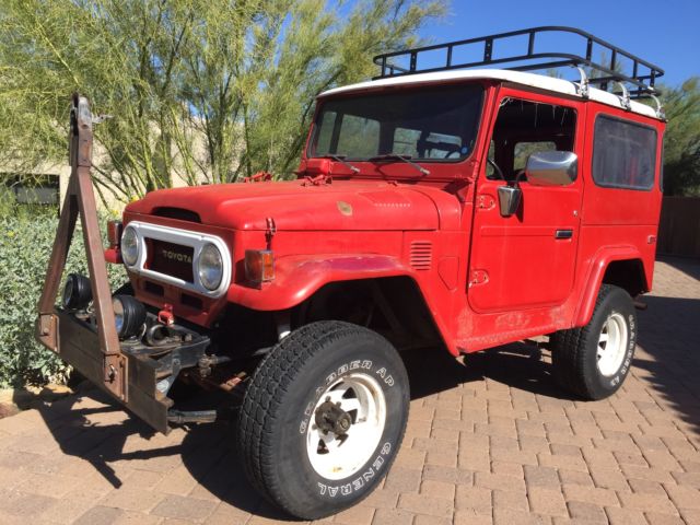 Rare 1975 Toyota FJ Land Cruiser, 28,631 Original Mile, Arizona Desert Survivor 1975 Toyota Land Cruiser Base Sport Utility 2-Door
