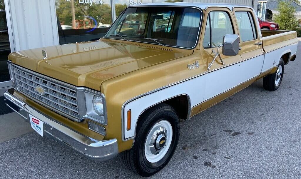 RARE 1976 Chevrolet C-20 ( c 20 ) 4 Door Silverado 454 3+3 57k Miles! 1976 Chevrolet Other Pickups Silverado