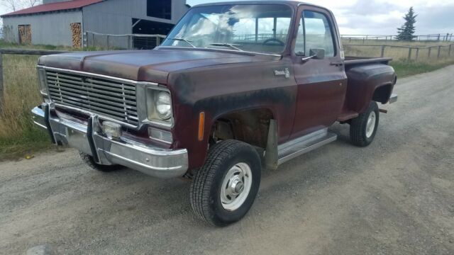 Rare 1978 Chevy Silverado 4x4 K10 Longbed Stepside Pickup Truck: Runs nice, V8 1978 Chevrolet Silverado 1500 SILVERADO