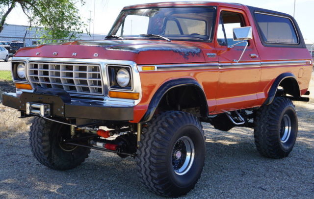RARE 1978 Ford Bronco Custom Package, 4x4, Original Paint, Survivor 1978 Ford Bronco Bronco Custom
