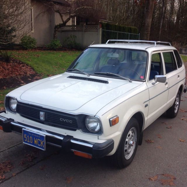 Rare 1978 Honda Civivc CVCC Wagon. Last Auction! 1978 Honda Civic CVCC