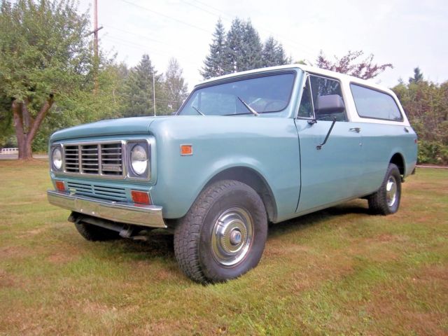 Rare! 1978 International Scout Traveler Estate Purchase 4X4 V-8 Auto Barn Find 1978 International Harvester Scout Traveler