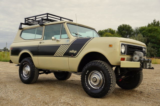 RARE 1978 Scout II 4x4, Rallye, Original Paint. Automatic, V8 1978 International Harvester Scout Scout II
