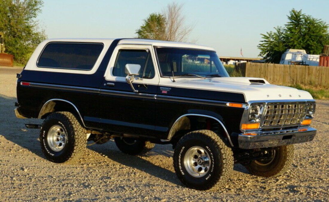 RARE 1979 Ford Bronco Ranger XLT 4x4, Beautifully Restored, Crate 460 V8 1979 Ford Bronco XLT Ranger Edition
