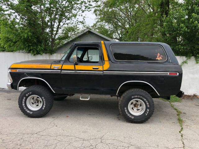 RARE 1979 FORD BRONCO RANGER XLT FREEWHEELING 4X4 TILT, CRUISE 1979 Ford Bronco