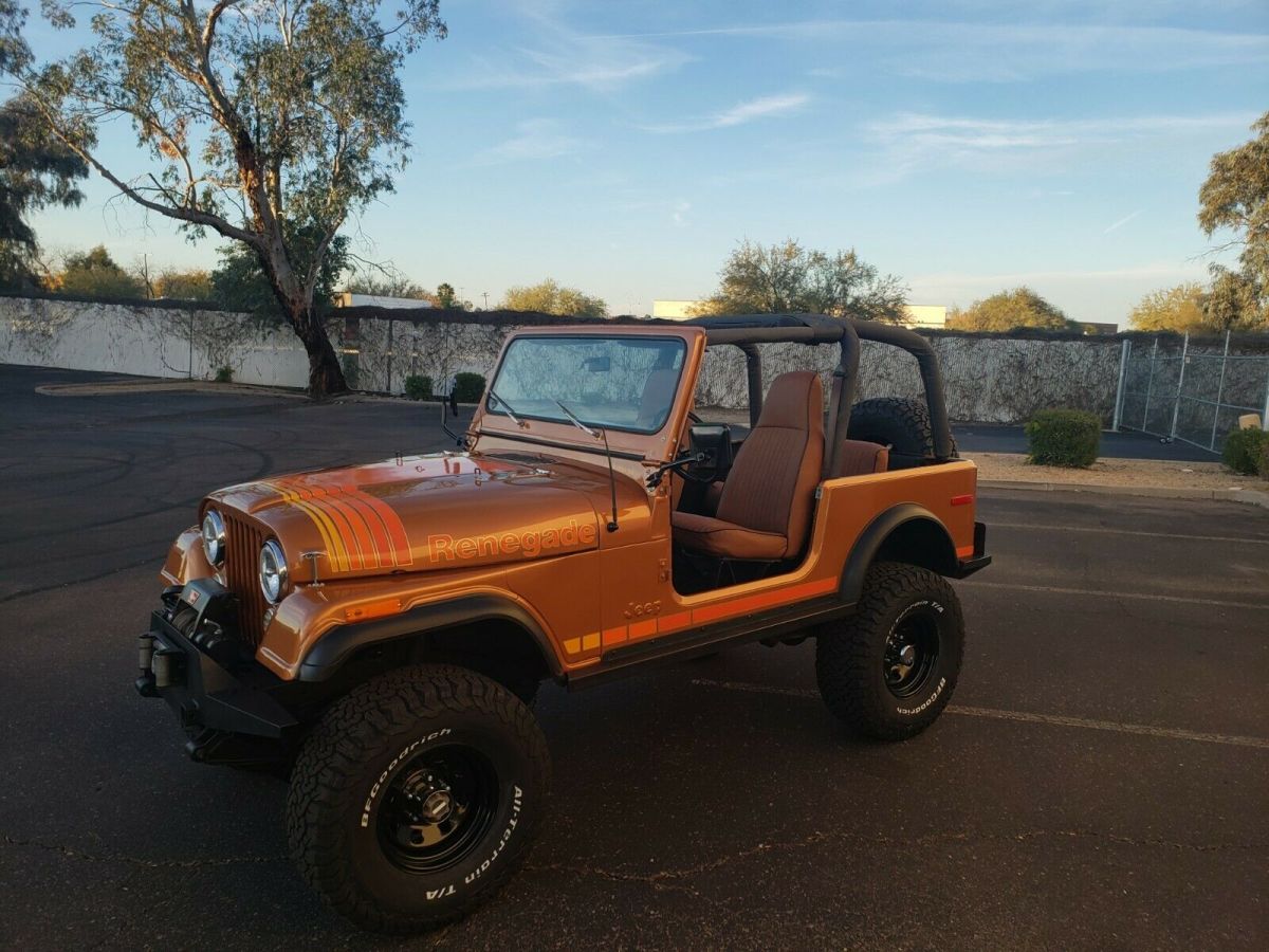 1980 Jeep CJ CJ7 RENEGADE FACTORY V8 AUTO - photo 10