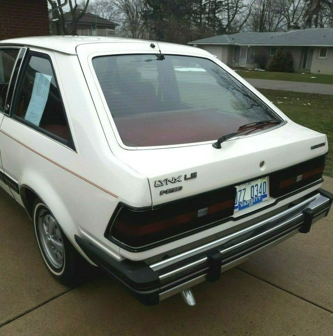 1983 Mercury Lynx Chrome - photo 9