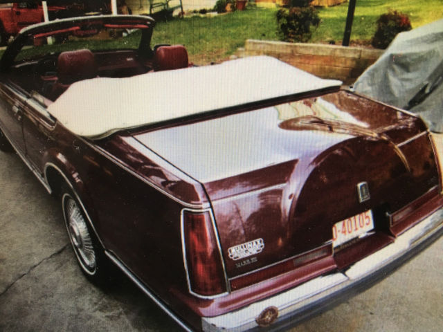 1986 Lincoln Mark Series Red - photo 2
