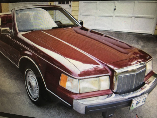 1986 Lincoln Mark Series Red - photo 3