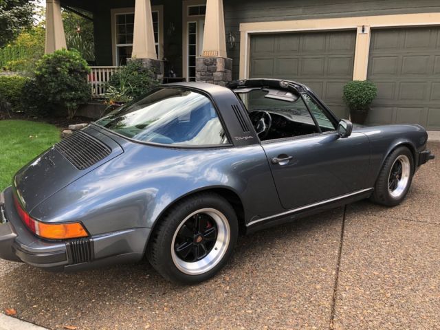 RARE 1987 Porsche 911 Carrera Targa 3.2L drives perfectly! Venetian Blue 1987 Porsche 911 Carrera Targa