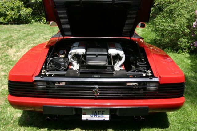 Rare- 1987 Straman Spyder, Red w White. 13K miles. 12 cyl. 4.9L. Converted 1988 1987 Ferrari Testarossa Pininfarina