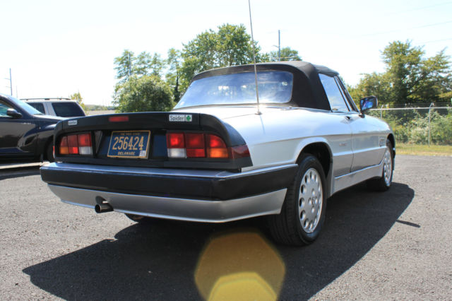 1988 Alfa Romeo Spider 1988 ALFA ROMEO SPIDER QV 911 MG TRIUMPH - photo 3