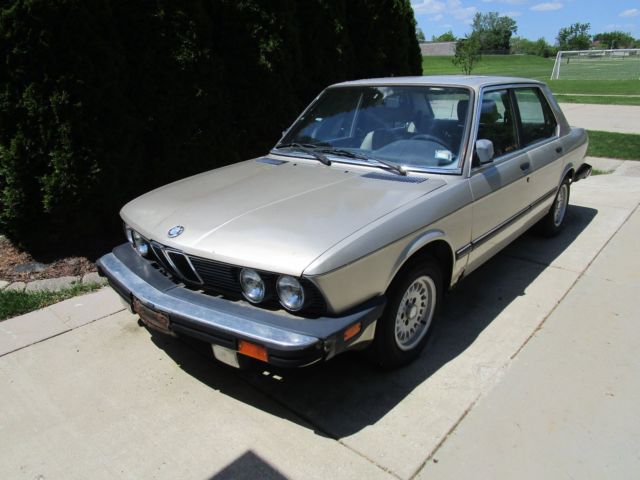 Rare 1988 BMW 528E Automatic 1988 BMW 5-Series 528E