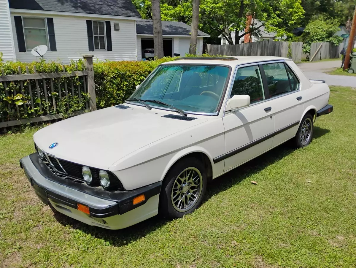 Rare 1988 BMW 535is Barn find, Project 1988 BMW 5-Series
