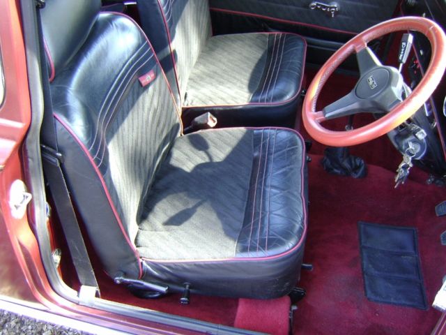1989 Mini Classic Mini Burgundy - photo 2