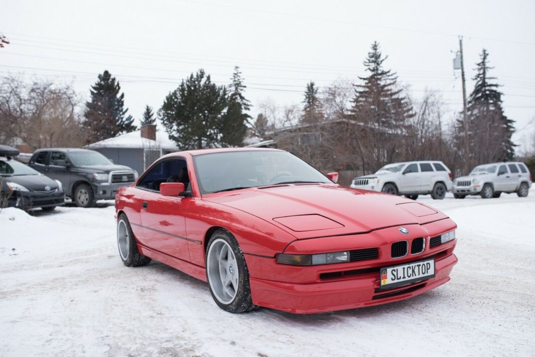 Rare 1990 Euro Spec Slicktop BMW 850i 1990 BMW 8-Series Euro spec