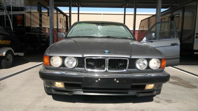 RARE - 1991 BMW 750iL E32 M70 V12 Runs but needs brake and power steering work 1991 BMW 7-Series Sedan