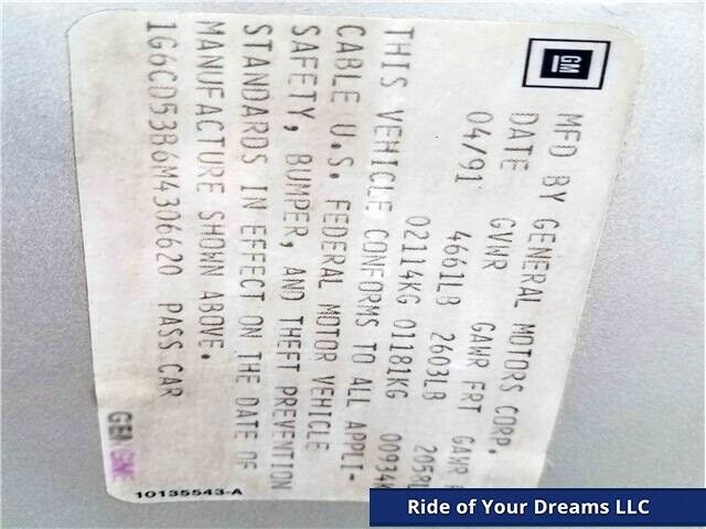 1991 Cadillac DeVille -- - photo 6