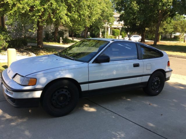 Rare 1991 Honda CRX HF 1.5L 45+ MPG Commuter 1991 Honda CRX