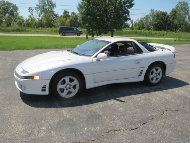 RARE 1991 MITSUBISHI 3000 GT VR4 TWIN TURBO V6 5 SPEED MANUAL 2 OWNER LOW MILE 1991 Mitsubishi 3000GT GT