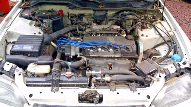 Rare 1992 Honda Civic VX Stock 50MPG EG Hatchback Rare Blue Interior 1992 Honda Civic VX