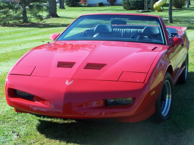 RARE 1992 PONTIAC TRANS AM CONVERTIBLE NEW TIRES 1992 Pontiac Trans Am TRANS AM
