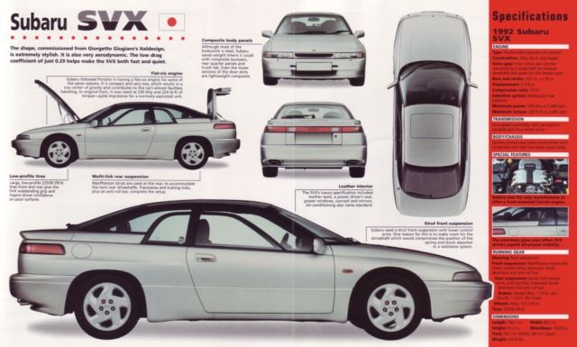 1994 Subaru SVX LSI AWD - photo 12
