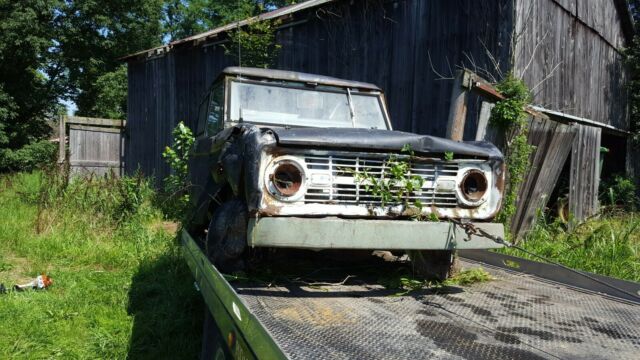 Rare 1st Year Bronco - Barn Find - Rough But Complete - Perfect For Build 1966 Ford Bronco