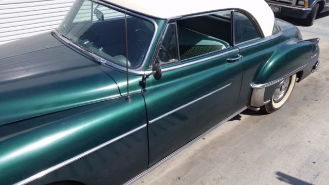 Rare 2 owner California black plate 1950 Oldsmobile Rocket 88 Deluxe Hardtop 1950 Oldsmobile Eighty-Eight Futuramic Deluxe Hardtop Convertible
