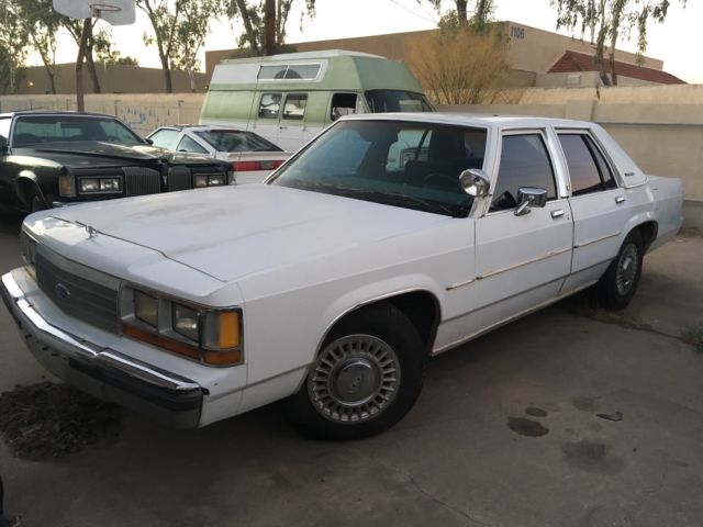 RARE 351W 5.8L 1990 Ford Crown Victoria Police Detective package LTD 1990 Ford Crown Victoria
