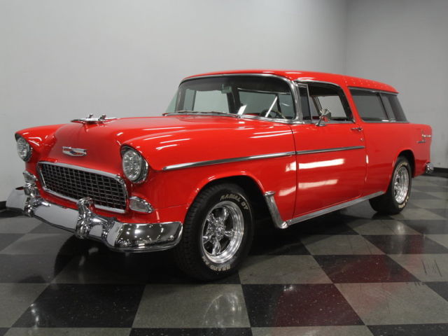 RARE, 396 V8, AUTO, PWR FRONT DISCS, PWR STEER, TILT, CUSTOM INT, GR8 CRUISER 1955 Chevrolet Nomad