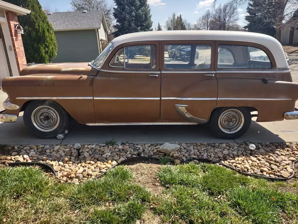 Rare 4 door Chevy wagon runs and stops. Fun to drive! 1954 Chevrolet Bel Air/150/210