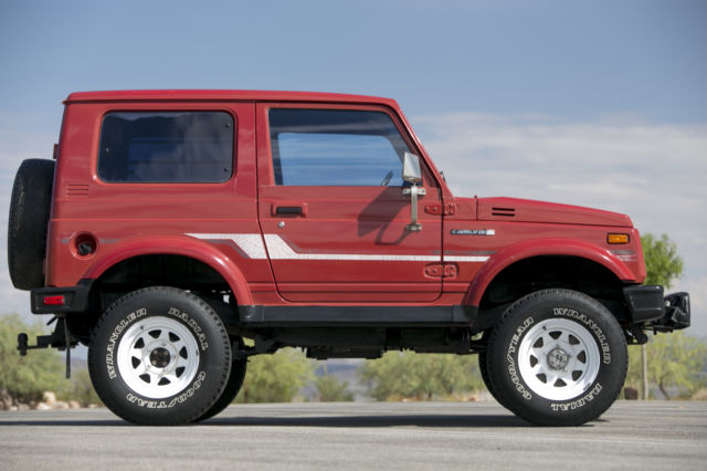 1986 Suzuki Samurai JX 4X4 A/C 5-SPEED NO RUST LOW MILES ORIGINAL - photo 10