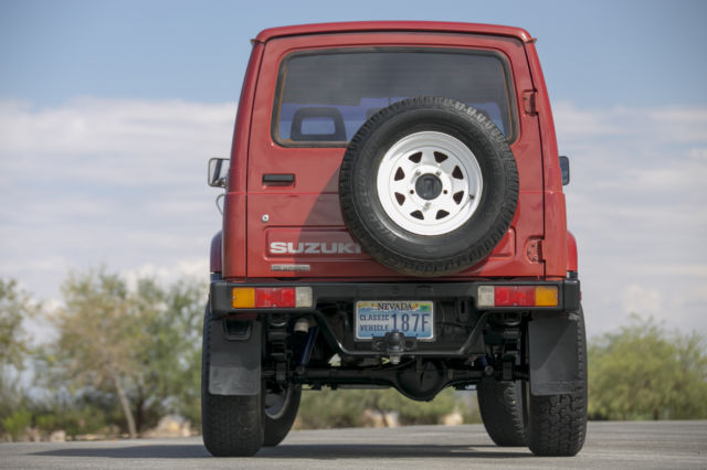 1986 Suzuki Samurai JX 4X4 A/C 5-SPEED NO RUST LOW MILES ORIGINAL - photo 12