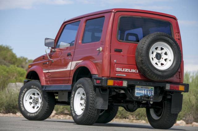 1986 Suzuki Samurai JX 4X4 A/C 5-SPEED NO RUST LOW MILES ORIGINAL - photo 13