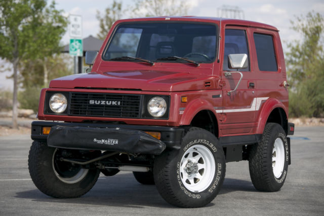 1986 Suzuki Samurai JX 4X4 A/C 5-SPEED NO RUST LOW MILES ORIGINAL - photo 3