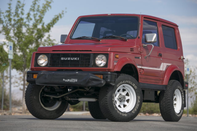 1986 Suzuki Samurai JX 4X4 A/C 5-SPEED NO RUST LOW MILES ORIGINAL - photo 7