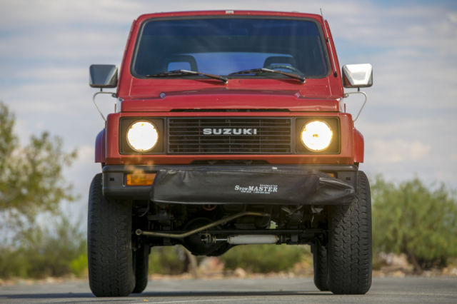 1986 Suzuki Samurai JX 4X4 A/C 5-SPEED NO RUST LOW MILES ORIGINAL - photo 8