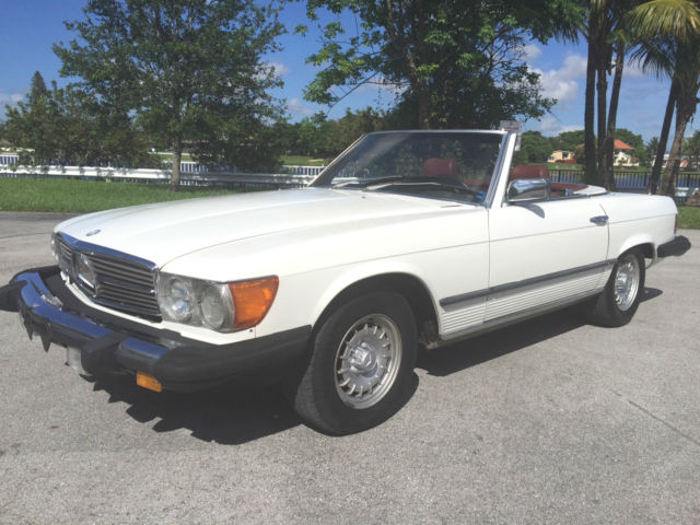 RARE ALL ORIGINAL 1983 MERCEDES 380SL, BOTH TOPS, RUNS PERFECT, ONE FAMILY OWNED 1983 Mercedes-Benz SL-Class Roadster