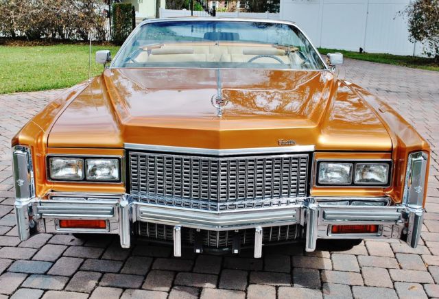 1976 Cadillac Eldorado Convertible believed to be 36k Original Miles - photo 6