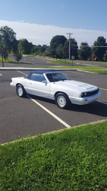 RARE ASC MCLAREN CAPRI CONVERTIBLE 1 OF 10 PRODUCED!! SERIAL NUMBER 86-0236 1986 Mercury Capri Convertible