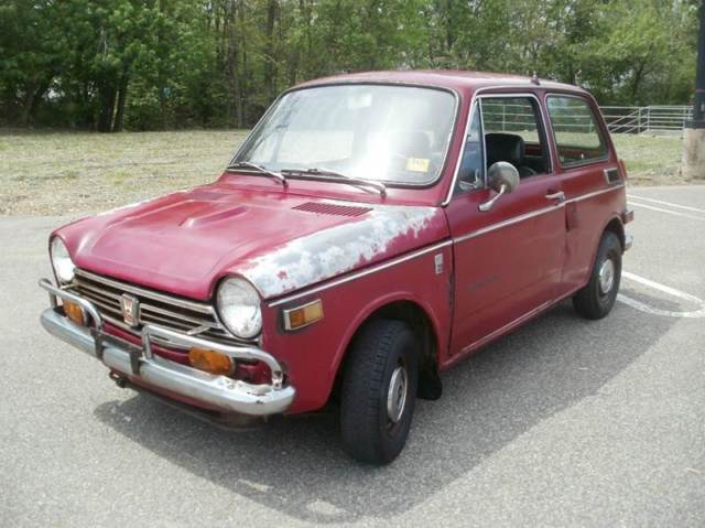 RARE BARN FIND GARAGE KEPT SEDAN CLOWN Manual MICRO CAR LIKE CIVIC MG NO RESERVE 1972 Honda Civic 600 SEDAN