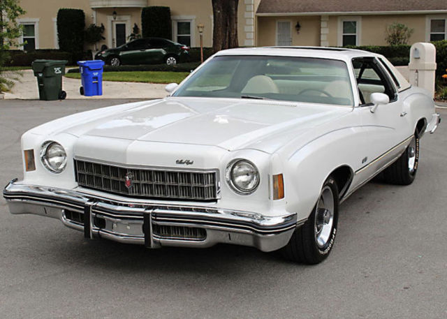 1975 Chevrolet Monte Carlo LCOUPE - 454 V-8 & SWIVEL BUCKETS - 44K MI