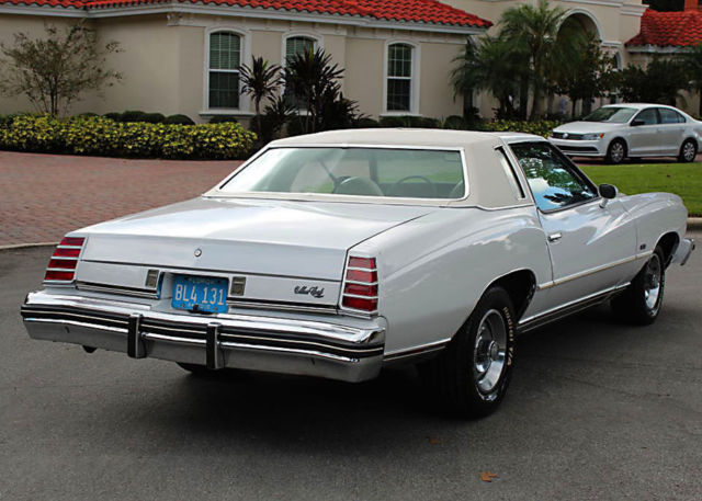 1975 Chevrolet Monte Carlo LANDAU COUPE - 454 V-8 & SWIVEL BUCKETS - 44K MI - photo 2